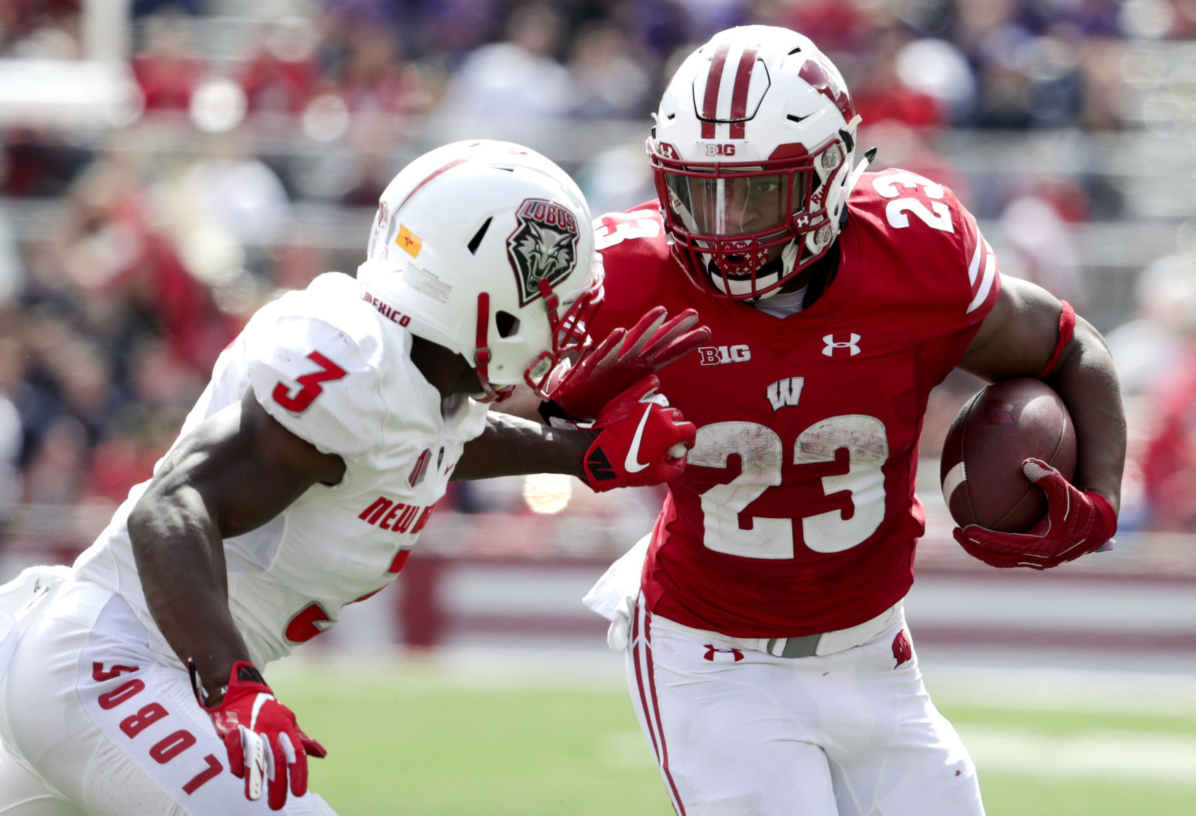 Wisconsin Badgers 45, New Mexico Lobos 14